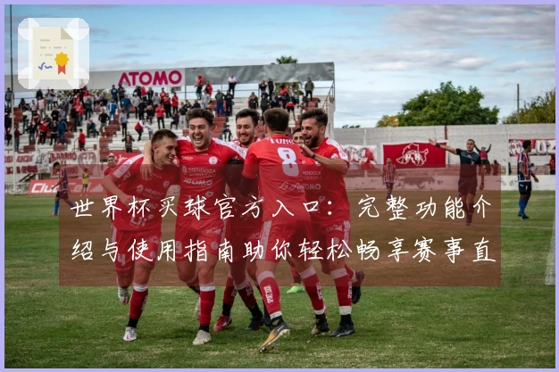 世界杯买球官方入口：完整功能介绍与使用指南助你轻松畅享赛事直播
